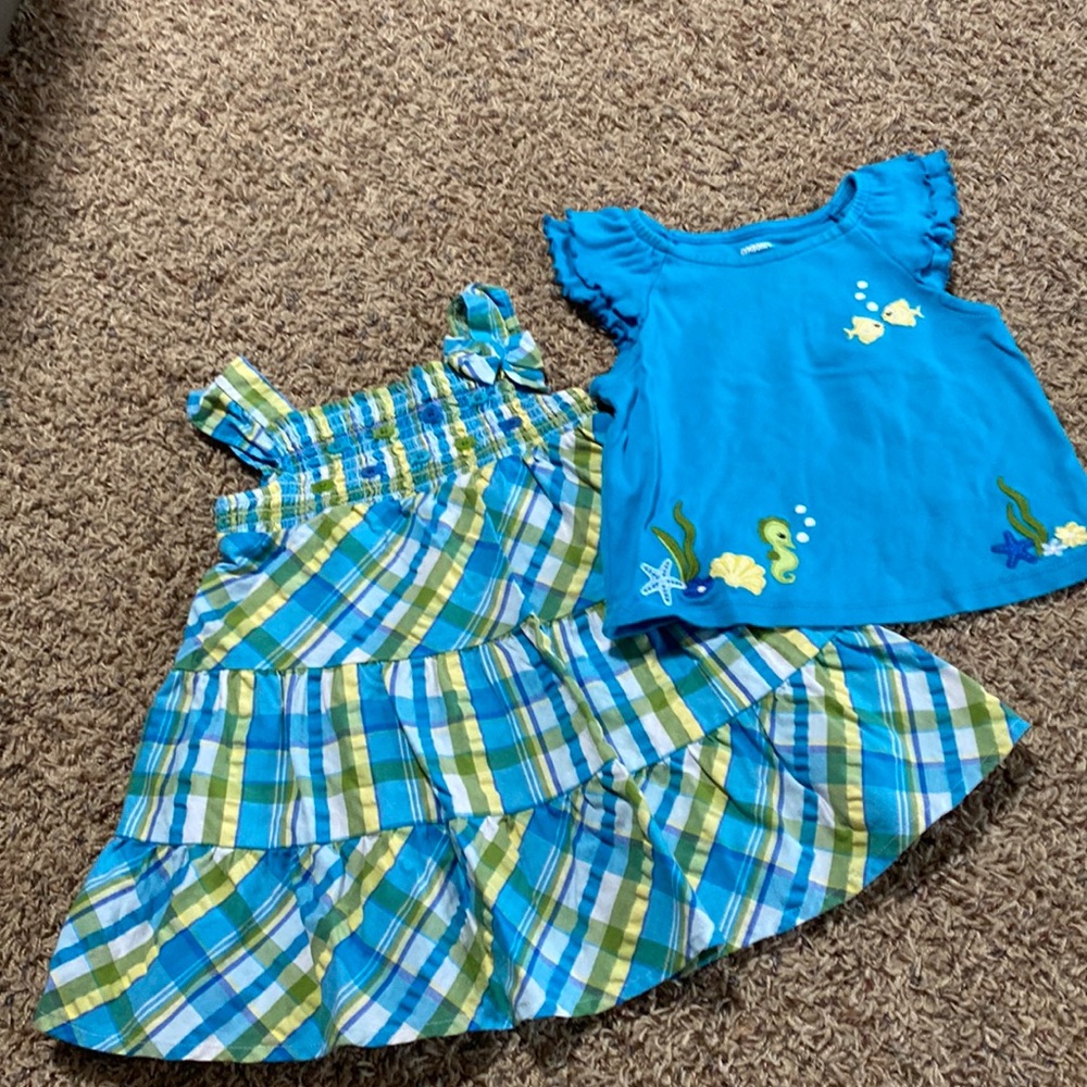 Baby girls dress outfit